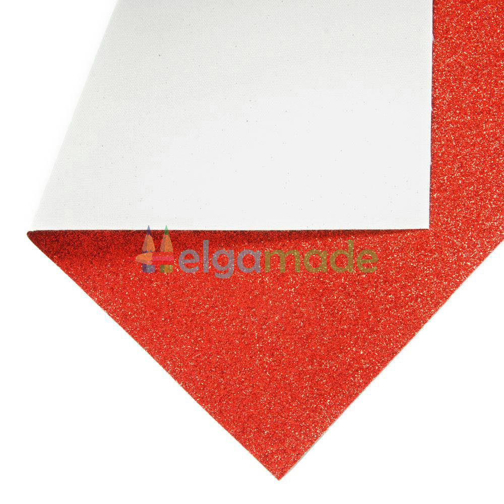 

Кожзам с мелкими блестками КРАСНЫЙ, 20х27 см, Китай