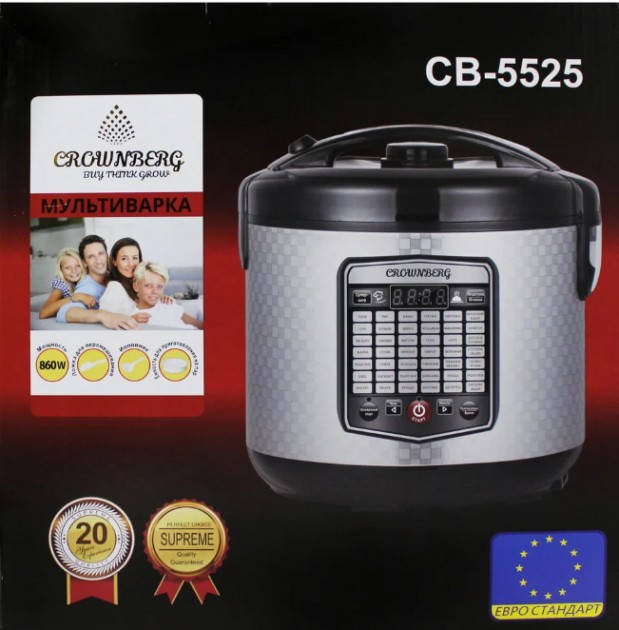 

Мультиварка Crownberg CB 5525
