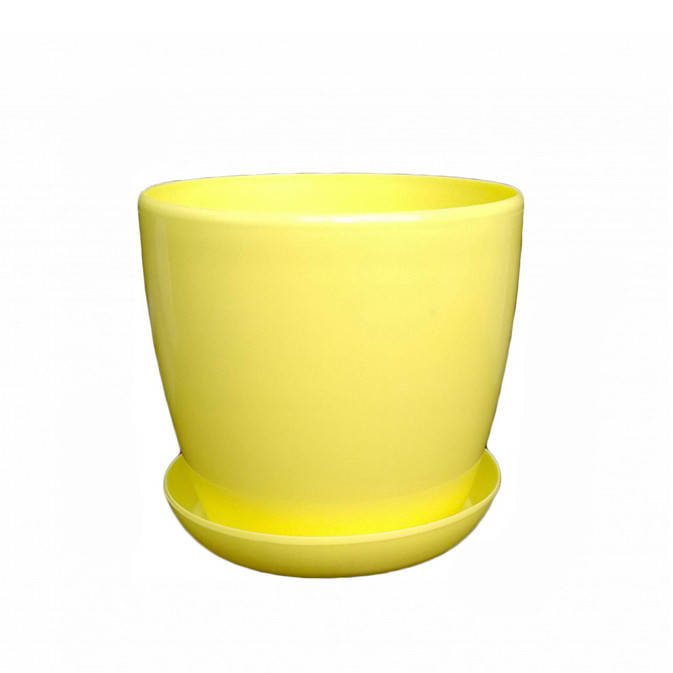 

Цветочный горшок Глянец 1.4л Лимонный