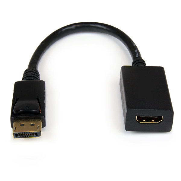 

Переходник (адаптер) штекер DisplayPort- гнездо HDMI