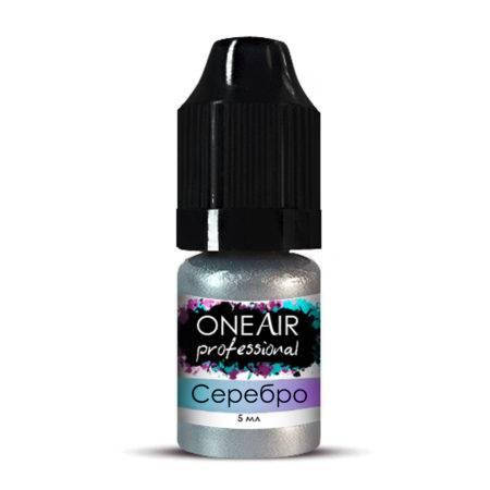 

Краска для аэрографии OneAir серебро, 5 мл