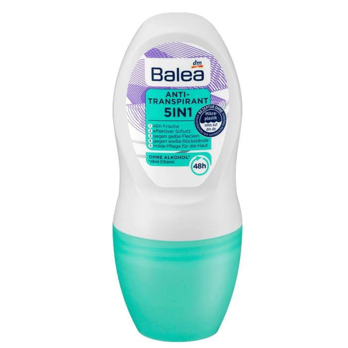 

Антиперспирант для женщин Balea Deo roll 5в1 50 мл