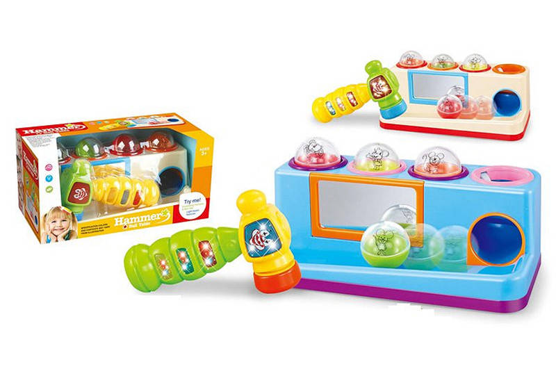 

Музыкальная игрушка логика стучалка 332, забивалка, Разные цвета