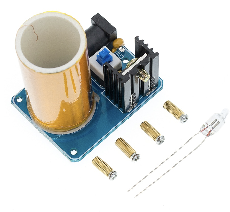 

Мини-Катушка Тесла BD243 9-12В DIY полностью собранный