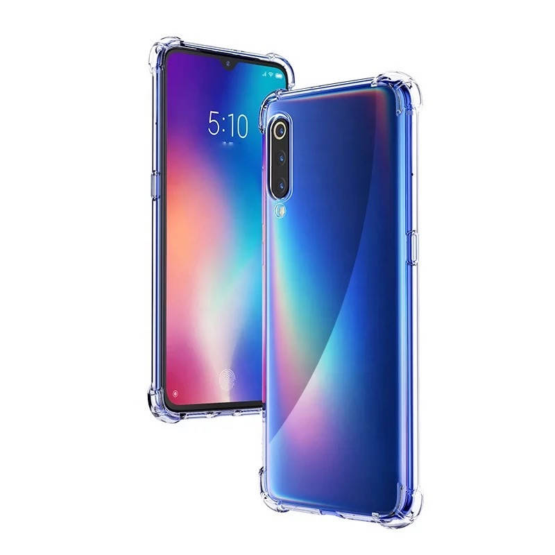 

Xiaomi Mi 9 чехол AirBag противоударный силиконовый прозрачный