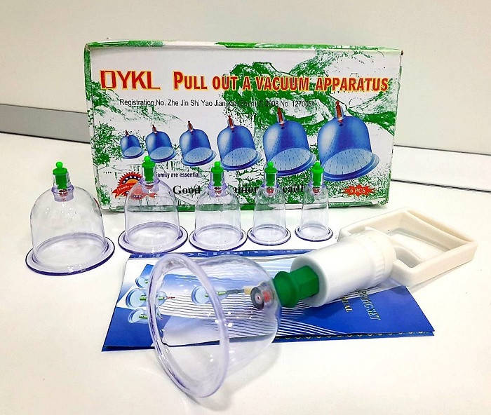

Вакуумные массажные банки DYKL Pull out a vacuum apparatus 6 шт