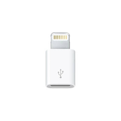 

Адаптер переходник Lightning to Micro USB, Белый