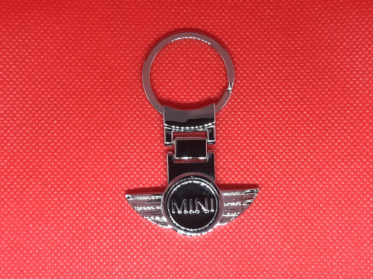 

Брелок металлический для авто ключей Mini Cooper (Мини)