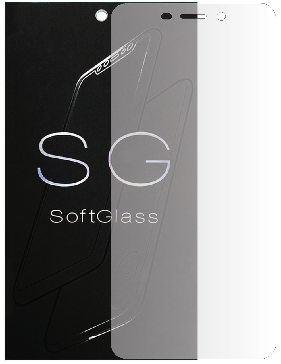 

Пленка Ulefone Armor X5 на Экран полиуретановая SoftGlass, Прозрачный
