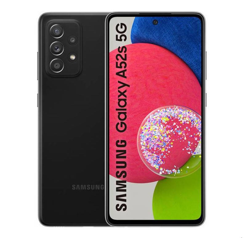 

Смартфон Samsung Galaxy A52s 5G 6/128GB Awesome Black (SM-A528BZKD), Черный
