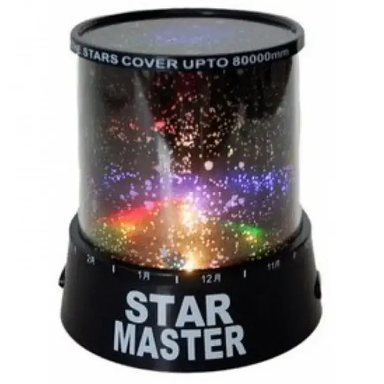 

Ночник проектор звездного неба Gizmos Star Master Черный