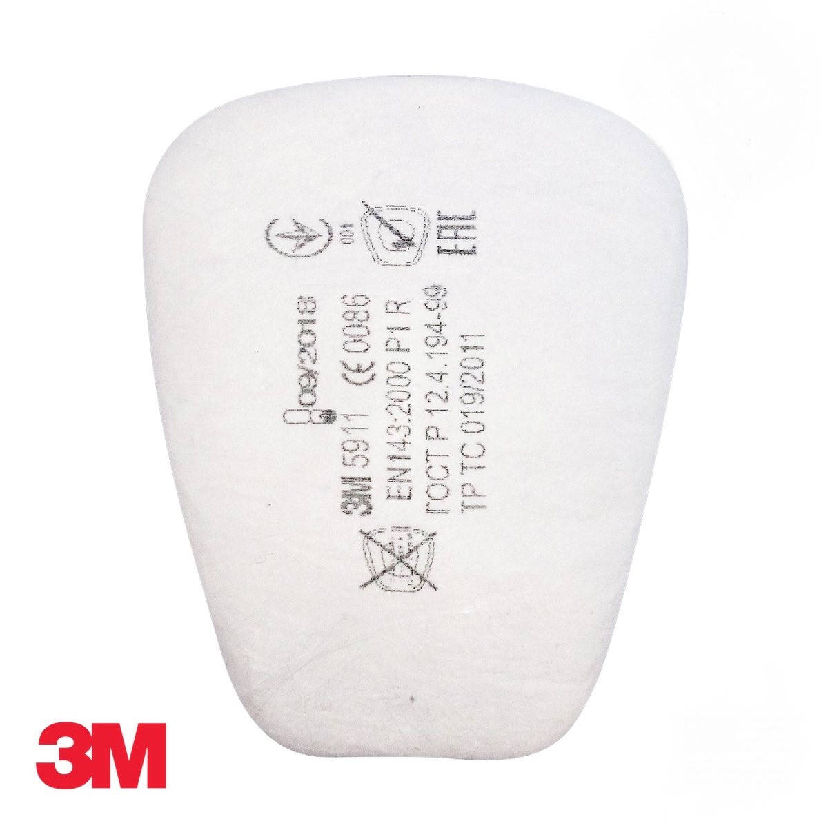 

Предфильтр 3M™ 5911 P1,предварительный фильтр 3М 5911 для масок 6000/7500