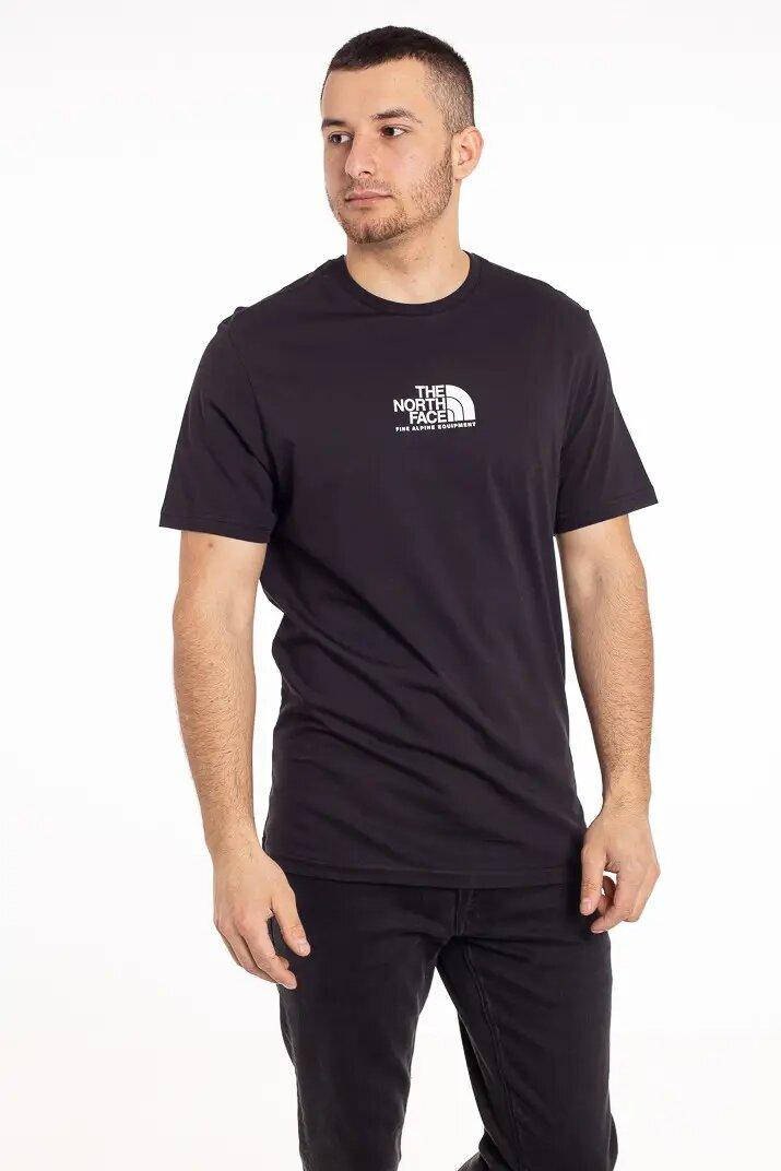 

Черная футболка The North Face Fine Alpine Equipment черные футболки Норт Фейс TNF