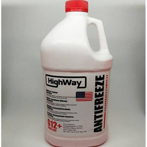 

Концентрат антифризу HighWay Long Life G12+ червоний 3,78л, Красный