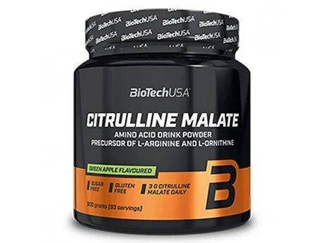 

Цитруллин малат BioTech Citrulline Malate 300 г