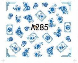 

Водные наклейки для ногтей А285, Синий