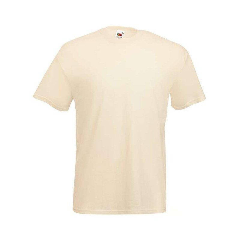 

Футболка базовая оверсайз Fruit of the Loom XXL, 60 Телесный