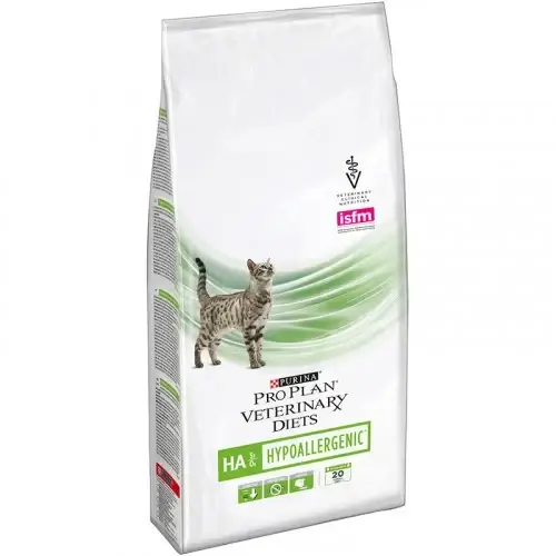 

Сухой корм Purina Pro Plan Veterinary Diets Hypoallergenic для кошек при аллергических реакциях, 1.3 кг