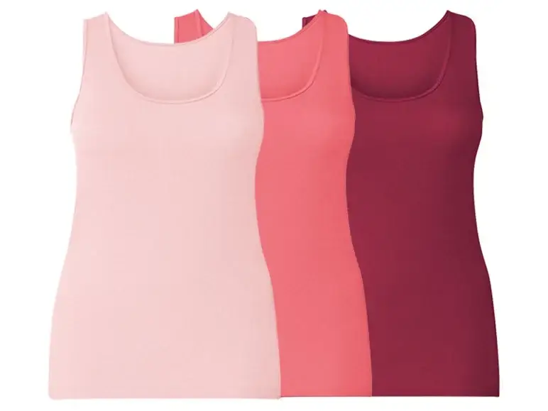 

ESMARA® Lingerie PURE COLLECTION женская майка 40-44 Xl, Разные цвета