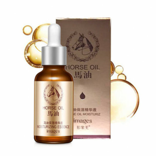 

Увлажняющая сыворотка Images Horse Oil с конским жиром.