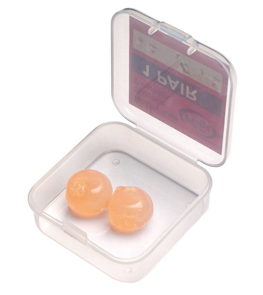 

Силиконовые беруши Hush Plugz Pink 1 пара + футляр (956-02)