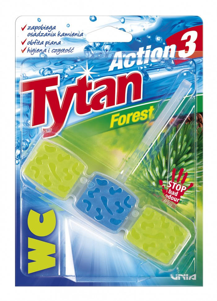 

Туалетный блок Tytan Action 3 Лесной 45 гр