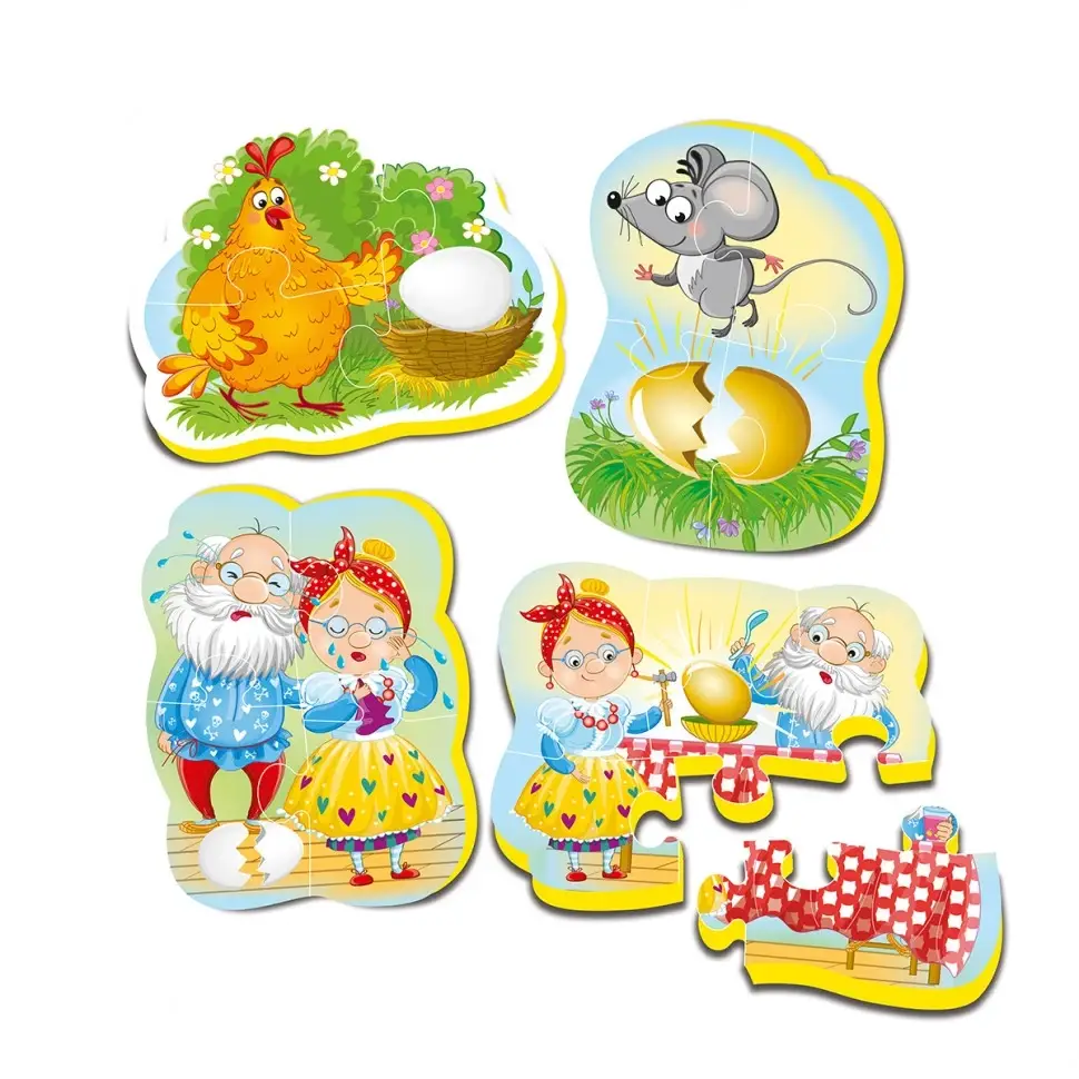 

Беби пазлы "Курочка Ряба" VT1106-61 (рус), Land of Toys
