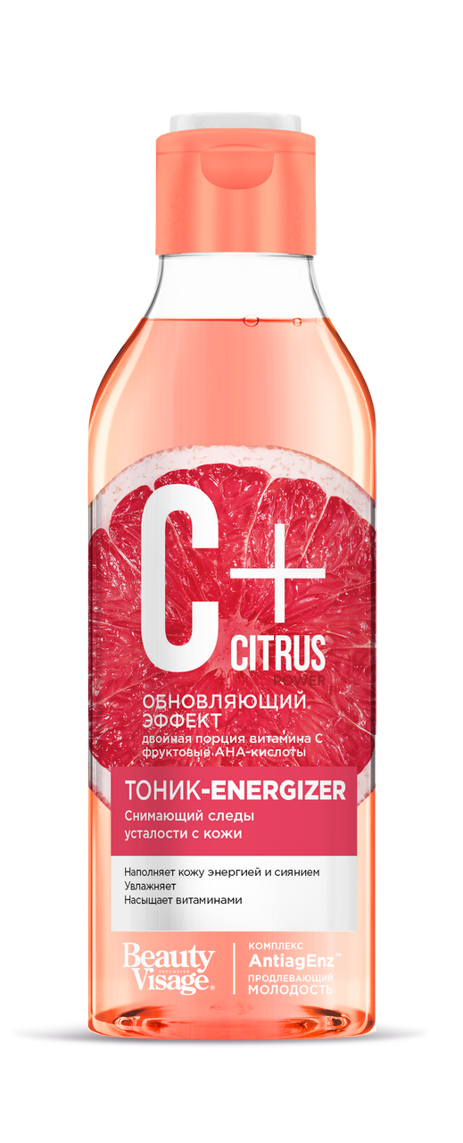 

Тоник-energizer для сияния кожи серии «C+Citrus» с омолаживающим комплексом AntiagEnz