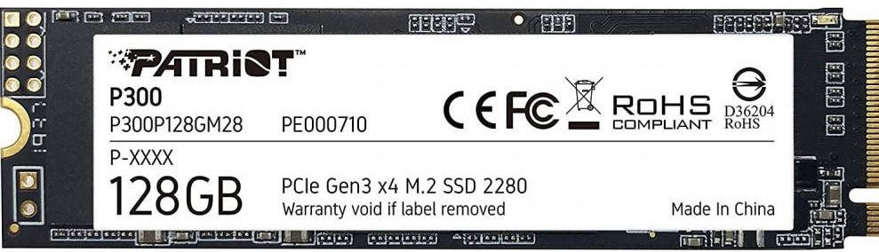

SSD накопитель PATRIOT P300 128 GB (P300P128GM28)