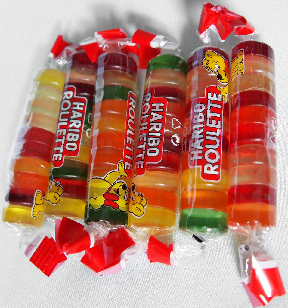 

Желейные конфеты Haribo Roulette 25 г Германия