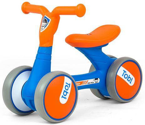 

Беговел для малышей Milly Mally Tobi Blue-Orange