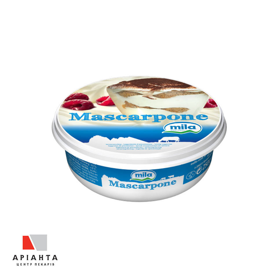 

Сир Маскарпоне 42 % Mila 250 г