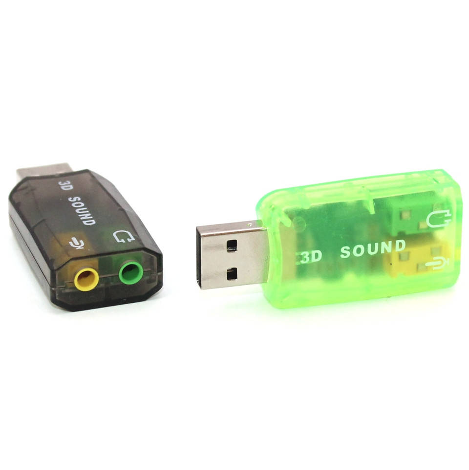 

Внешняя звуковая карта USB 5.1 для пк и ноутбука Аудиокарта Юсб 3D Sound Adapter Card