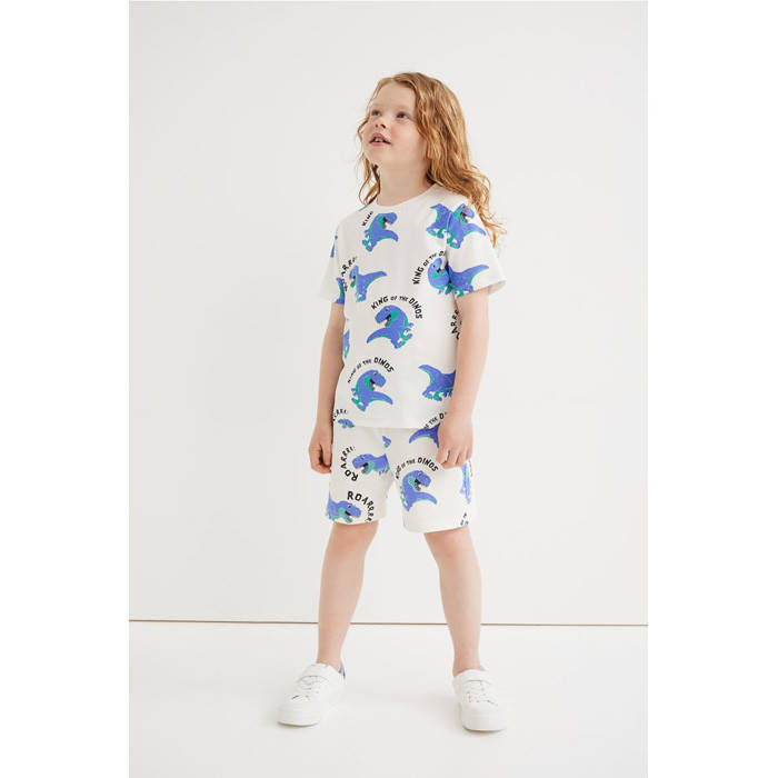 

Детские трикотажные шорты Динозавры H&M для мальчика р.128 - 7-8 лет /23651/