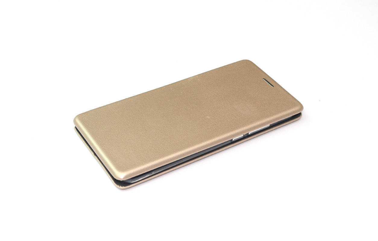 

Чехол книжка Level для Huawei Honor 8X Экокожа Золотой