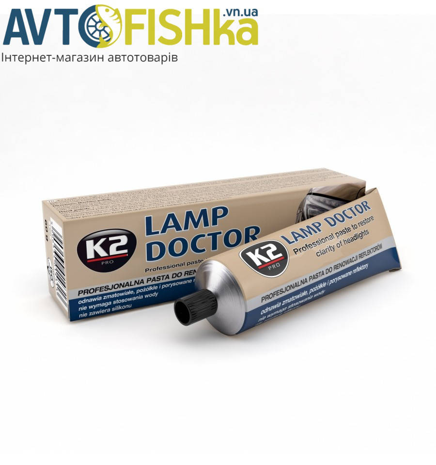 

ПОЛИРОВАЛЬНАЯ ПАСТА ДЛЯ ФАР K2 Lamp Doctor