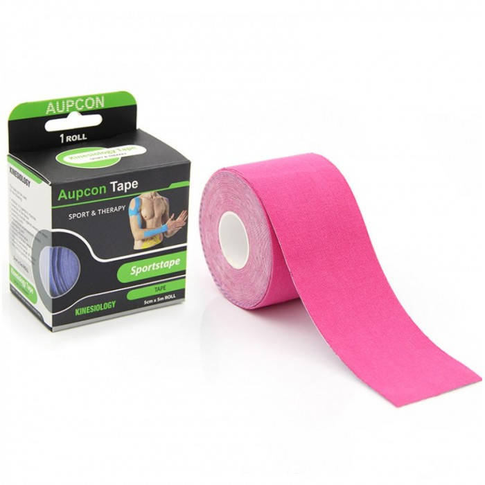 

Тейп кинезио 5см в упаковке AupconTape, кинезиологическая лента Kinesiology Tape, 5см