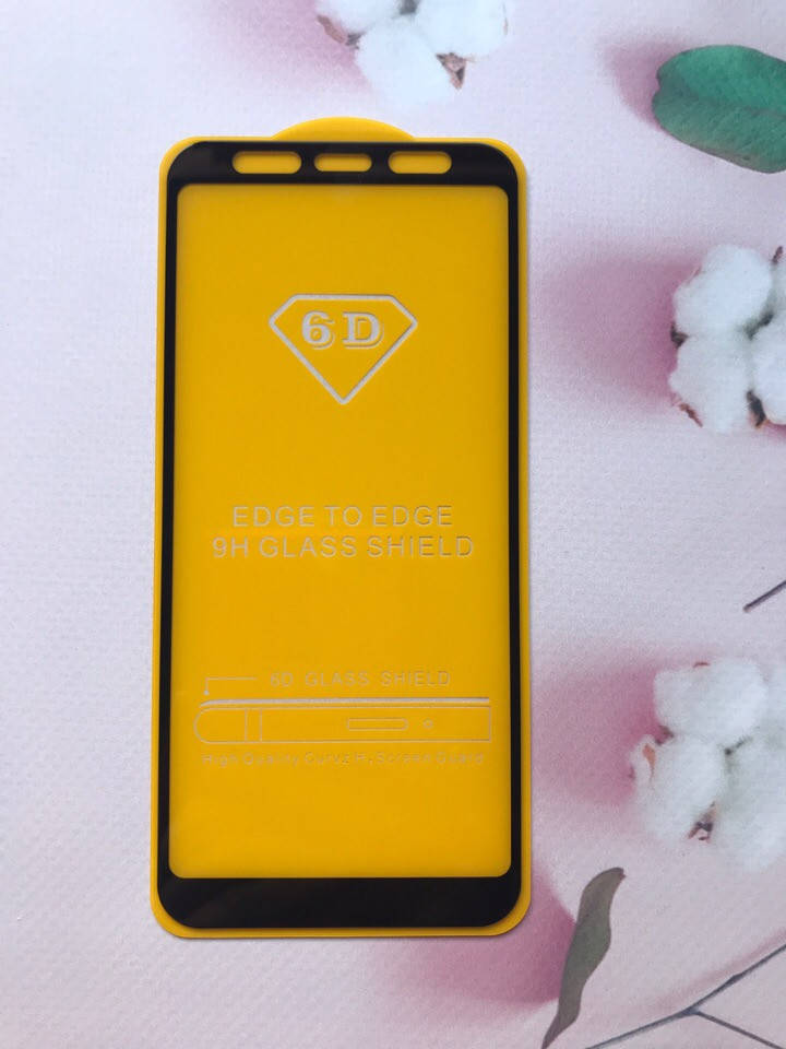 

Защитное стекло 6D для Samsung Galaxy А6 Plus Black, Черный
