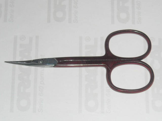 

Ножницы маникюрные для кутикулы (узкие) NAIT STS 0183-R. Заточенные вручную. Термичеки обработанные!