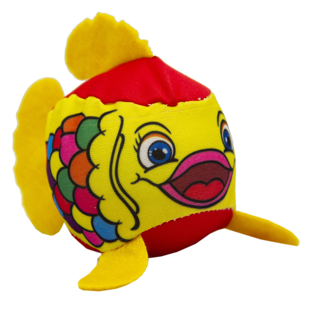 

Рыбка мягкая, 10*11,5*8,5, желтый, текстиль (DPS12759-1)