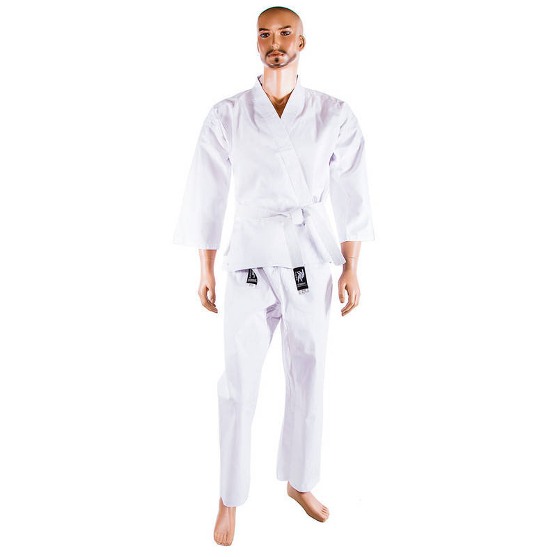 

Кимоно для карате Combat 110 - 200 см - хлопок, 250 г/м2, 8 oz, Белый