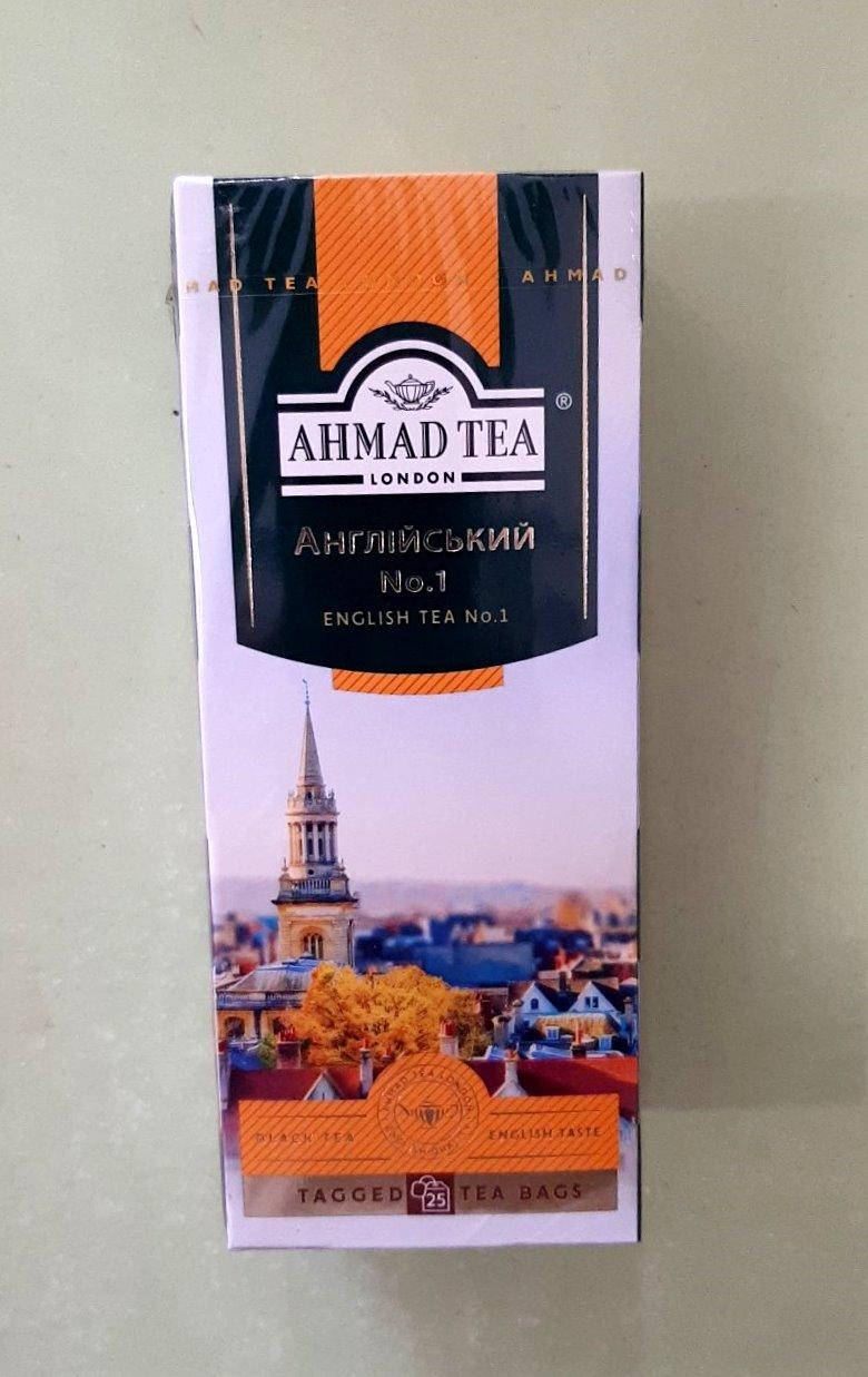 

Чай Ahmad English Tea No.1 25 пакетиков черный