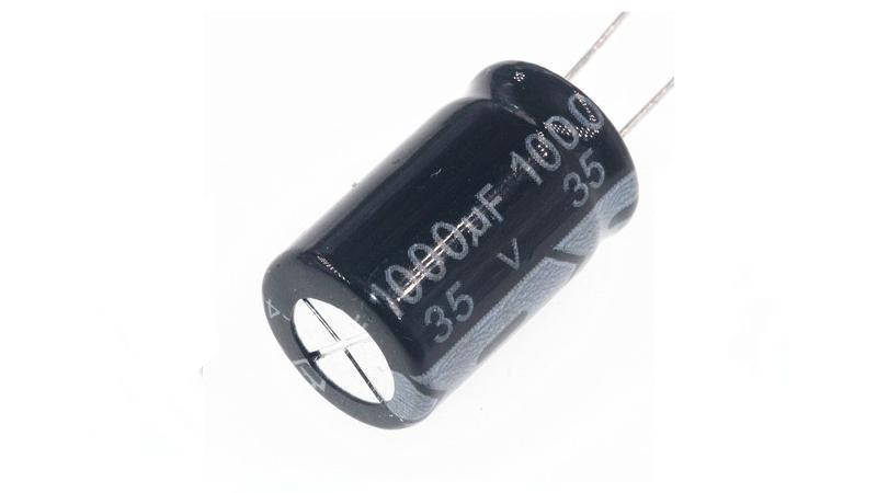 

Конденсатор электролитический 35V 1000uF (11039)