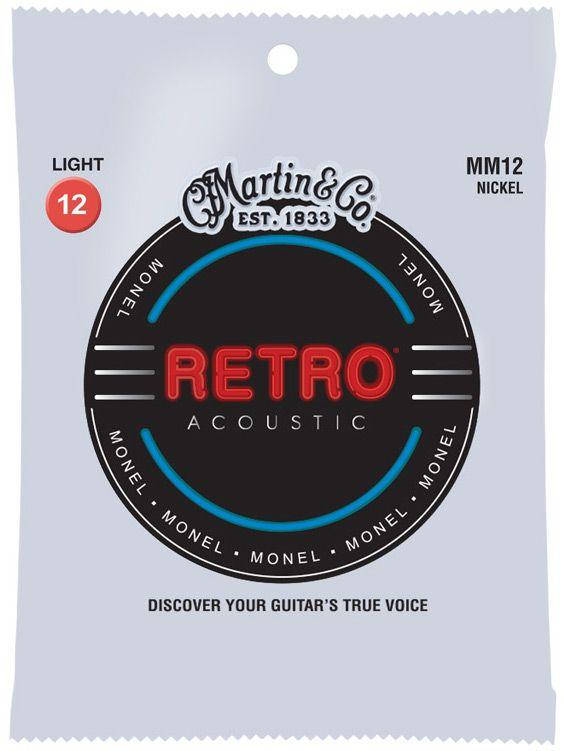 

Струны для акустических гитар MARTIN 41Y19MM11 Retro Custom Light (11-52)