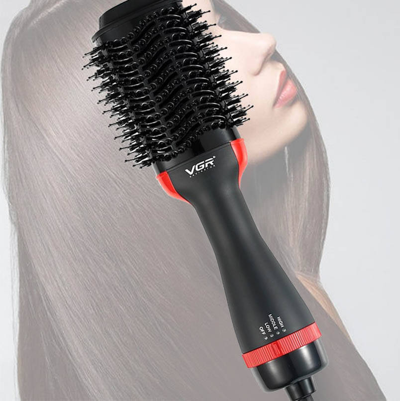 

Многофункциональная Фен-щетка для укладки волос VGR V416 1000W / Воздушный Фен-Стайлер для волос