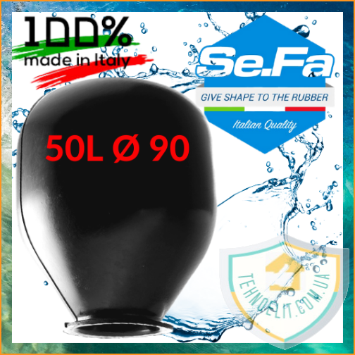 

Мембрана для гидроаккумулятора 50 л Ø90мм SeFa Италия.