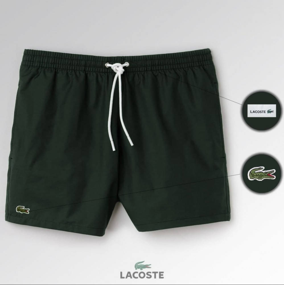 

Пляжные мужские шорты Lacoste (Зелёные)