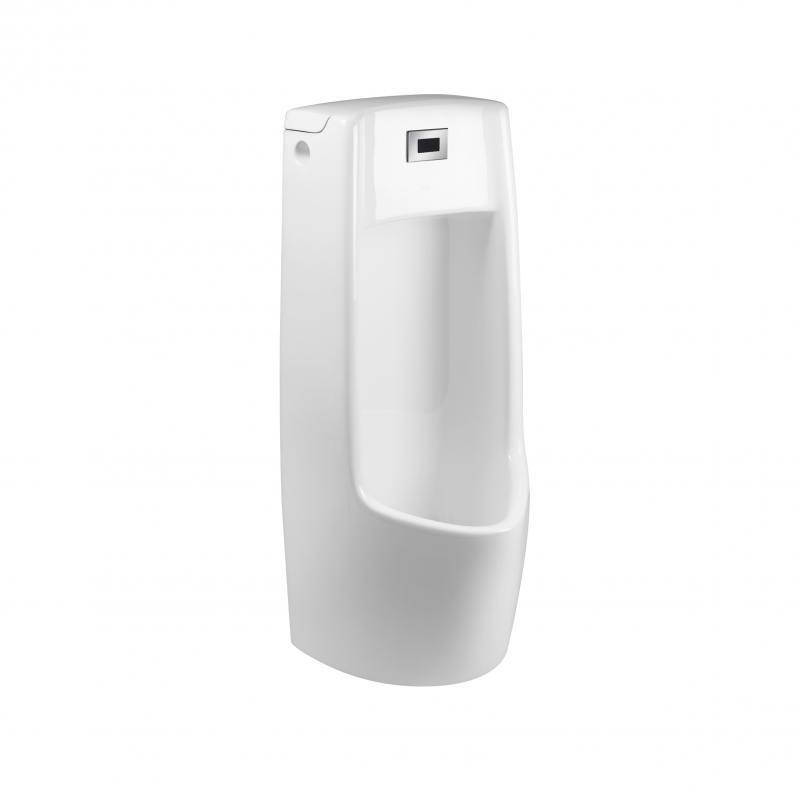 

Писсуар напольный Qtap Scorpio с ИК-датчиком автоматического смыва DC 420х350х960 White QT1488U960A01DCW, Белый