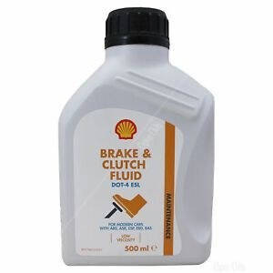 

Тормозная жидкость Shell Brake & Clutch fluid DOT4 ESL 0.5л