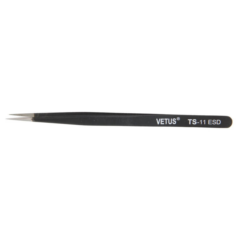 

Пинцет Vetus TS-11 ESD прямой антимагнитный 138мм
